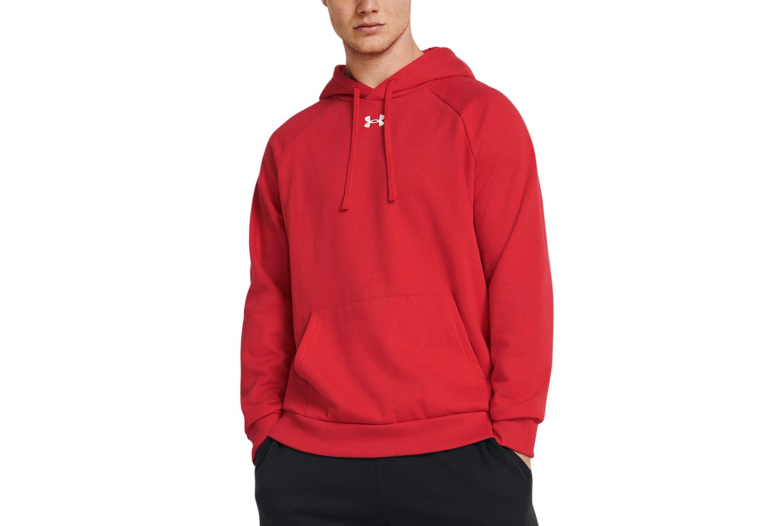 Under Armour Men's Rival Logo Embroidered Fleece Hoodie