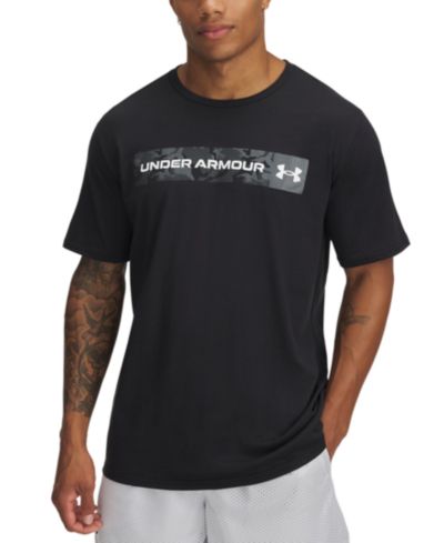 Under Armour Men's Camo Panel Logo Graphic T-Shirt