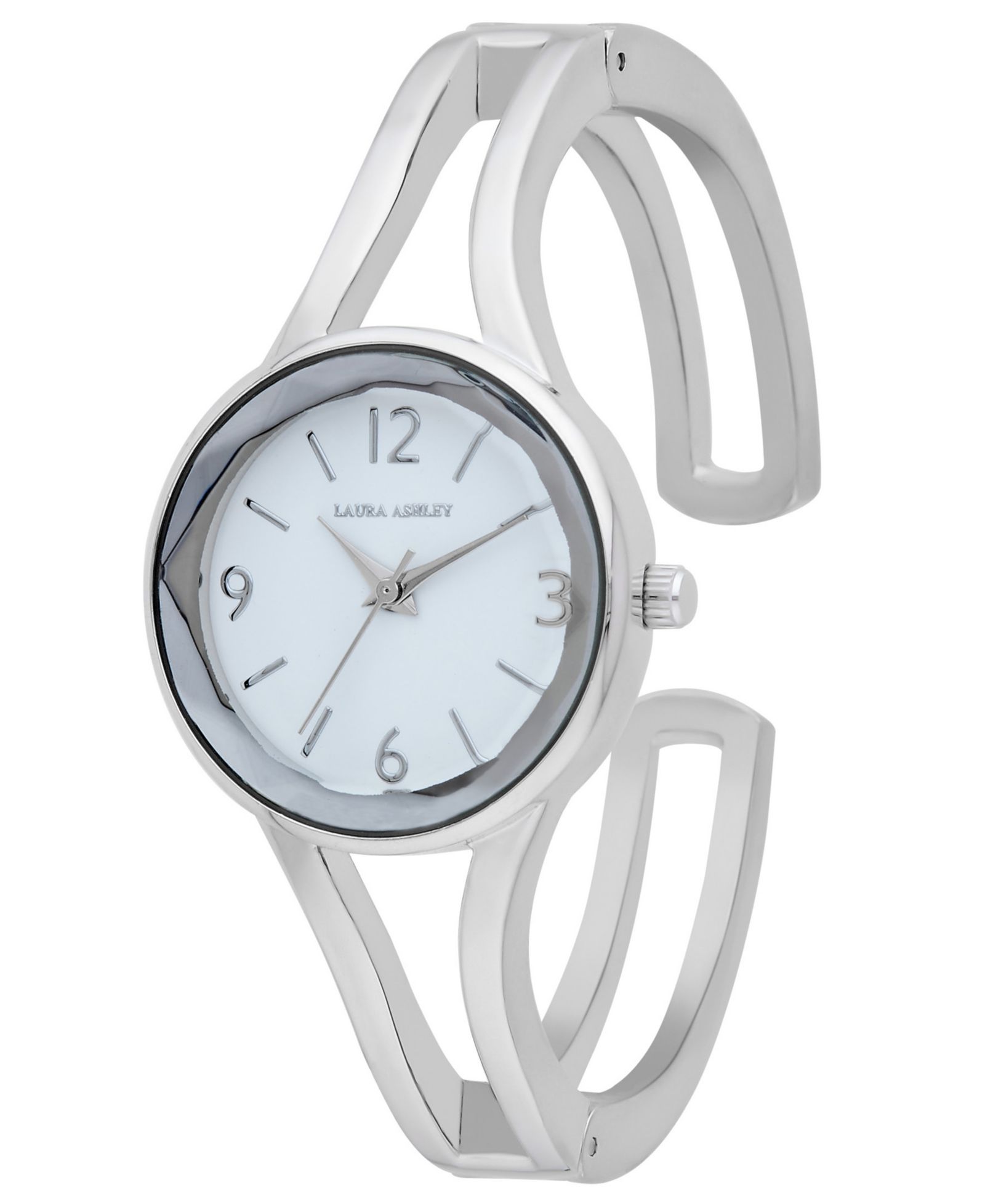 Женские часы Laura Ashley Quartz Silver-Tone Alloy 28mm