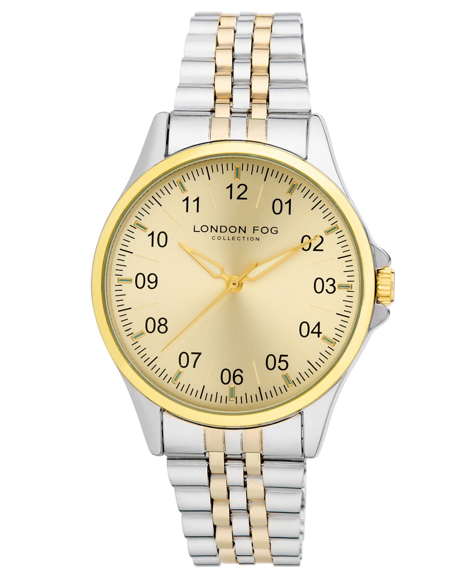 Женские часы London Fog Quartz Dundee Reader Two-Tone Alloy 40mm