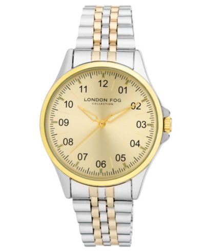 Женские часы London Fog Quartz Dundee Reader Two-Tone Alloy 40mm