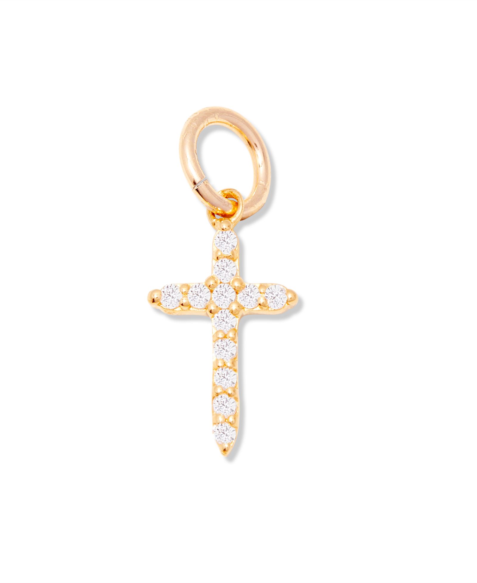 Подвеска brook & york "14k Gold" Josephine Cross Charm