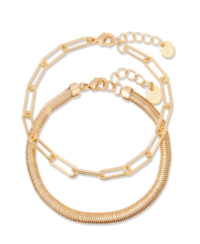 Набор браслетов brook & york "14k Gold" Colette, 2 шт