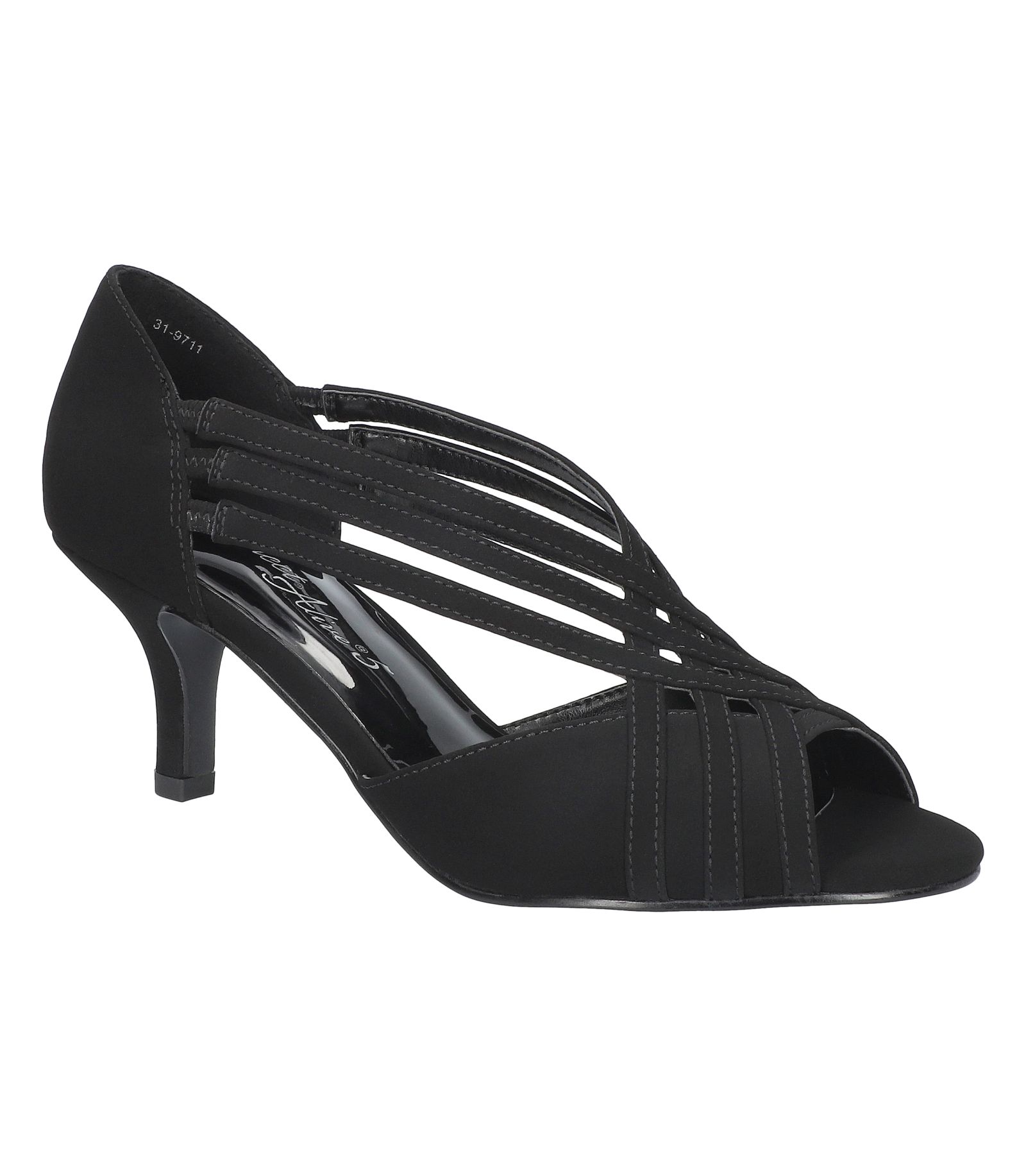 Easy Street Women's Oceana Peep Toe Pumps