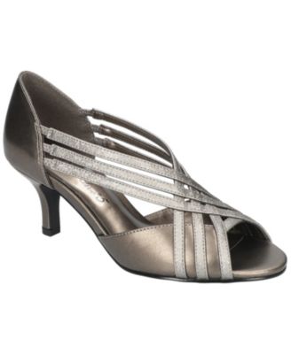 Easy Street Women's Oceana Peep Toe Pumps