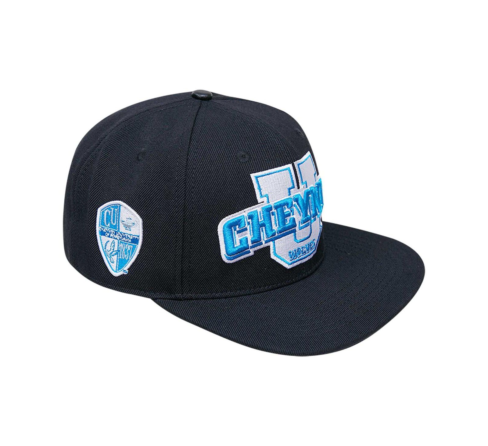 Кепка Pro Standard Men's Black Cheyney Wolves Arch Over Logo Evergreen Snapback Hat