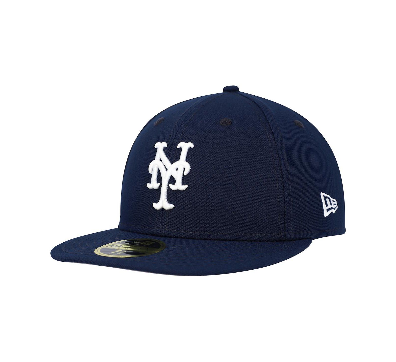 Men's New Era Navy New York Mets Oceanside Low Profile 59FIFTY Fitted Hat