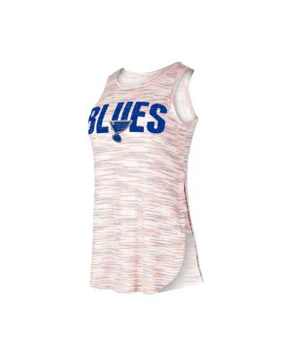 Женский трикотажный топ Concepts Sport St. Louis Blues Sunray, разноцветный
