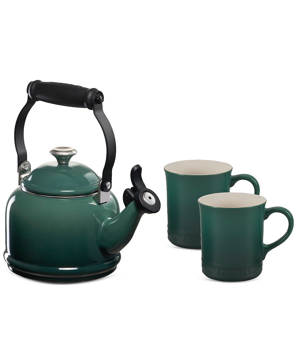 Набор Le Creuset Enamel-on-Steel Demi Kettle & Stoneware Mug