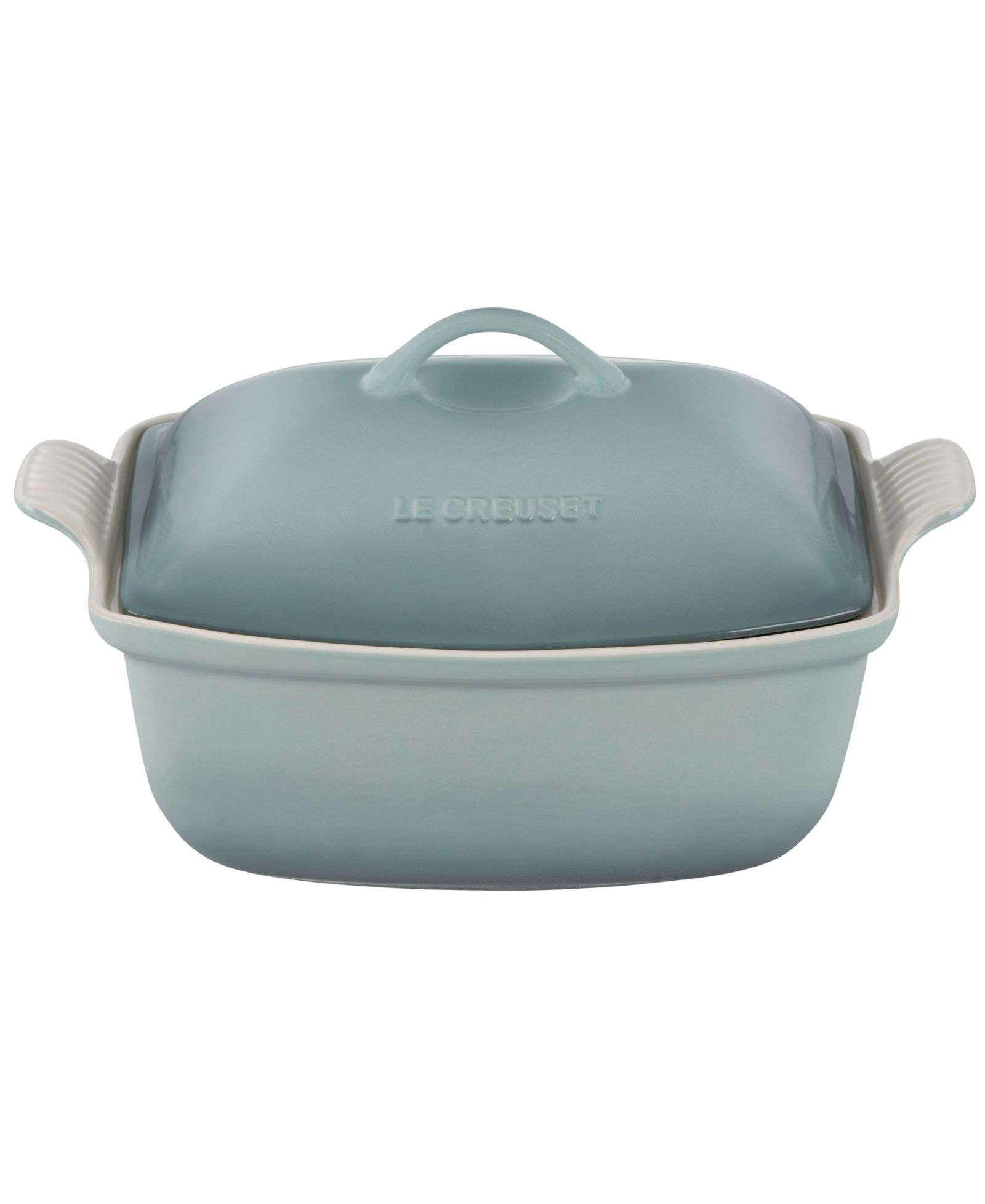 Le Creuset Heritage Stoneware 4.5 Quart Deep Baker with Lid