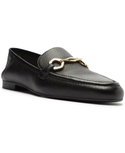 Женские классические лоферы Arezzo Emma Horse Bit Pebble Leather