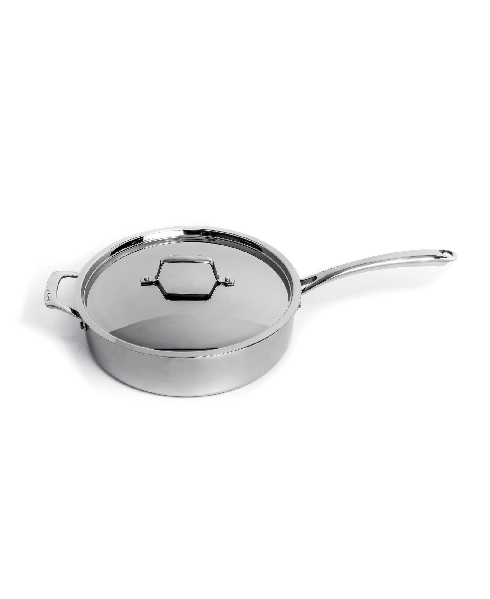 Сотейник BergHOFF Professional Tri-Ply 18/10 Stainless Steel 11" с крышкой 4.6qt.