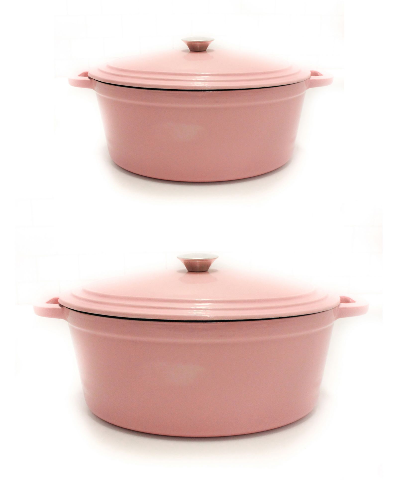 BergHOFF Neo 4pc Cast Iron Cookware Set, 5qt. and 8qt.