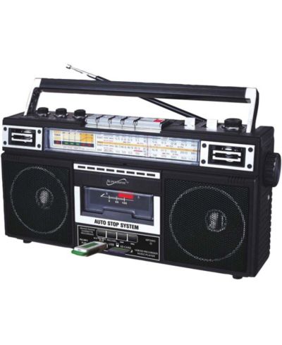 Supersonic Retro Bluetooth Cassette Player Radio