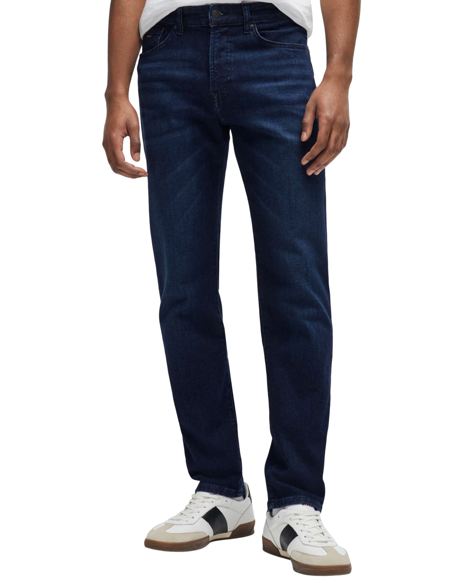 BOSS by Hugo Boss Men's Comfort-Stretch Denim Regular-Fit Jeans