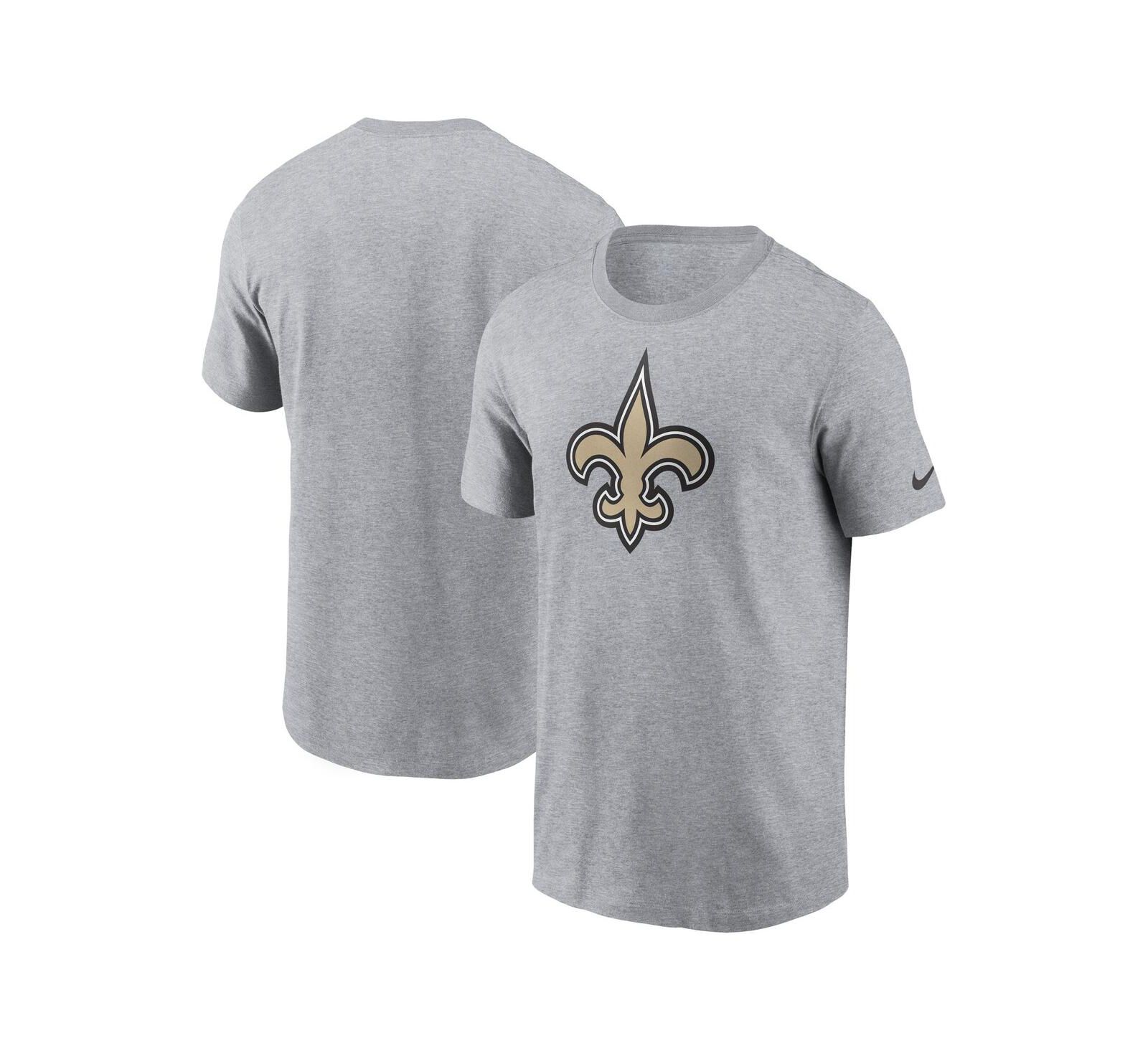 Мужская футболка Nike Gray New Orleans Saints Logo Essential