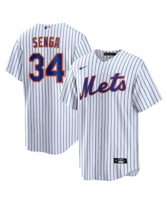 Мужская джерси Nike Kodai Senga White, Royal New York Mets Home Replica Player