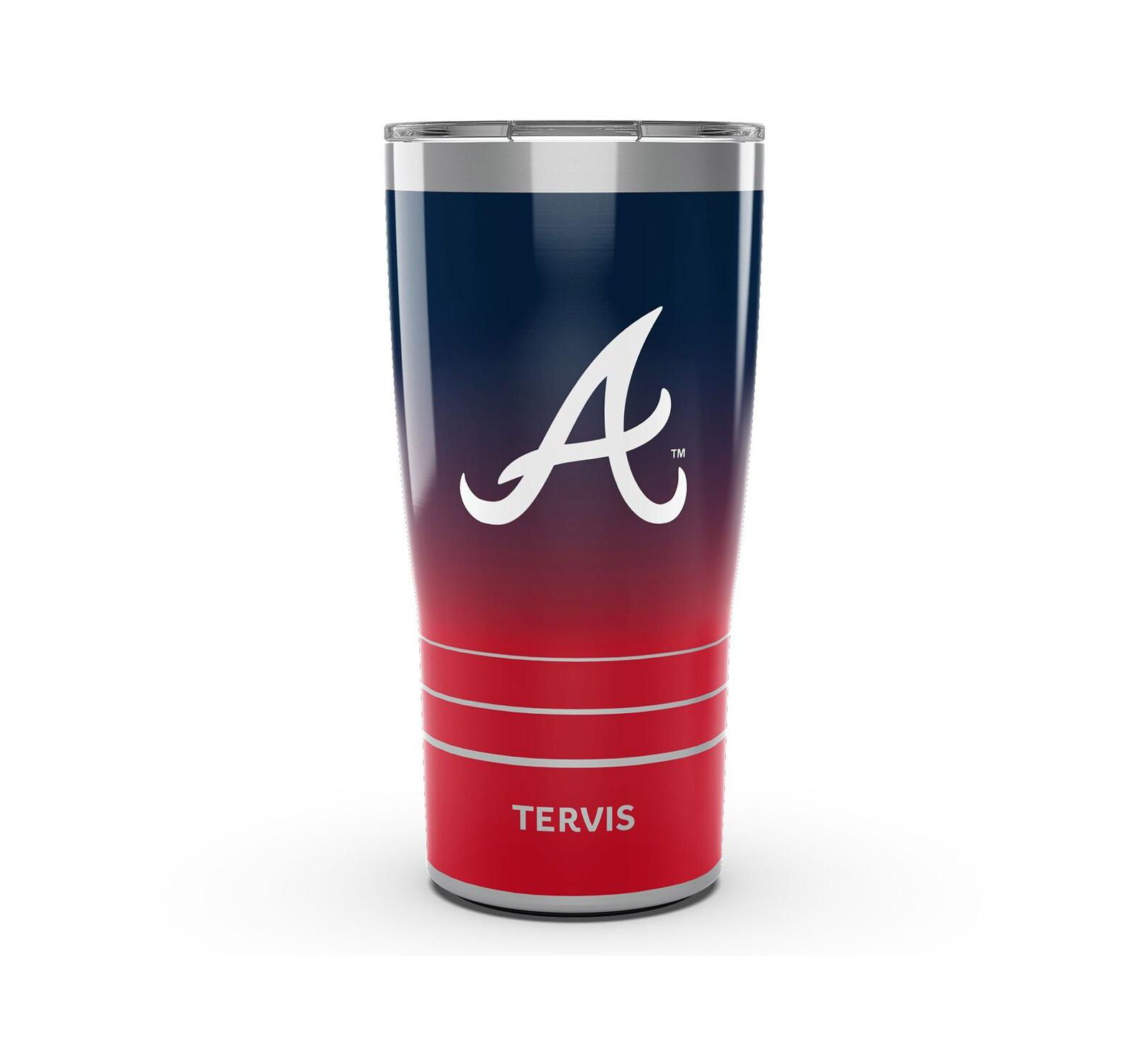 Tervis Tumbler Atlanta Braves 20 Oz Ombre Stainless Steel Tumbler
