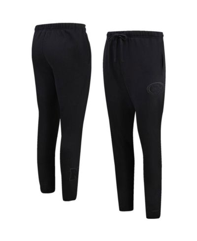 Мужские спортивные брюки Pro Standard Black San Francisco 49ers Neutral Fleece