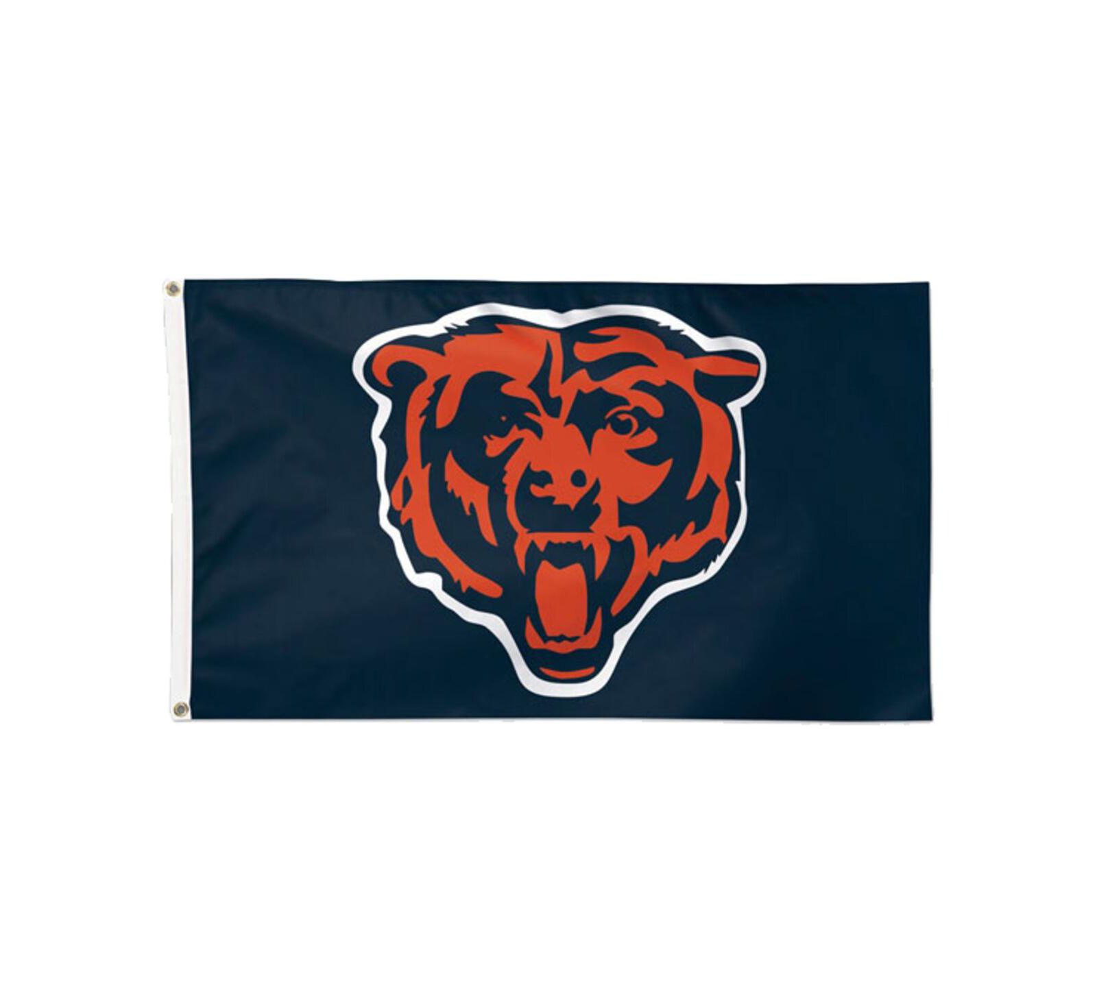 Садовый флаг Wincraft Chicago Bears Deluxe Logo