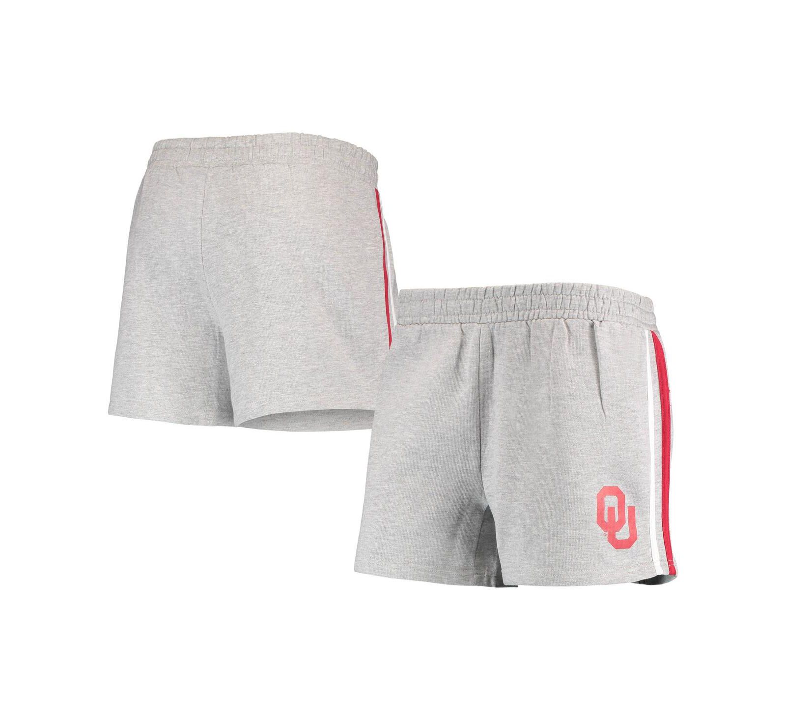 Женские шорты Plus Size Oklahoma Sooners, Heathered Gray