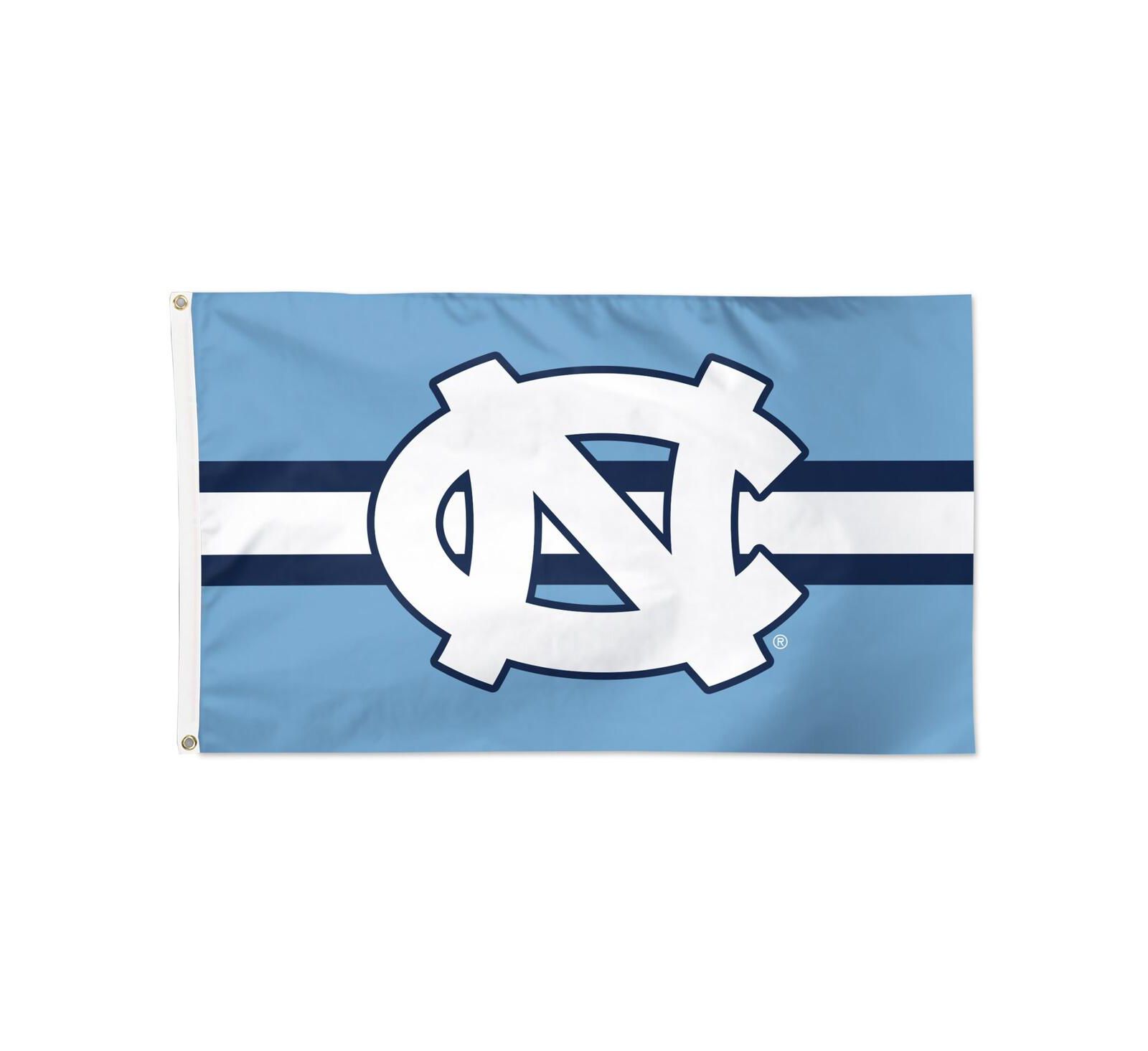 Wincraft North Carolina Tar Heels 3' x 5' Horizontal Stripe Deluxe Single-Sided Flag