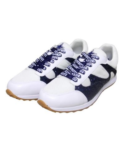 Кроссовки Cuce Women's White Dallas Cowboys Glitter