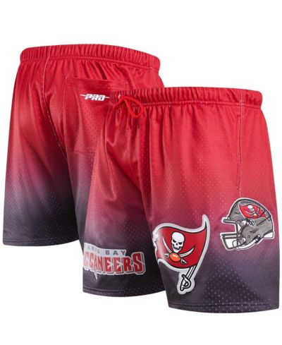 Мужские шорты Pro Standard Black, Red Tampa Bay Buccaneers Ombre Mesh