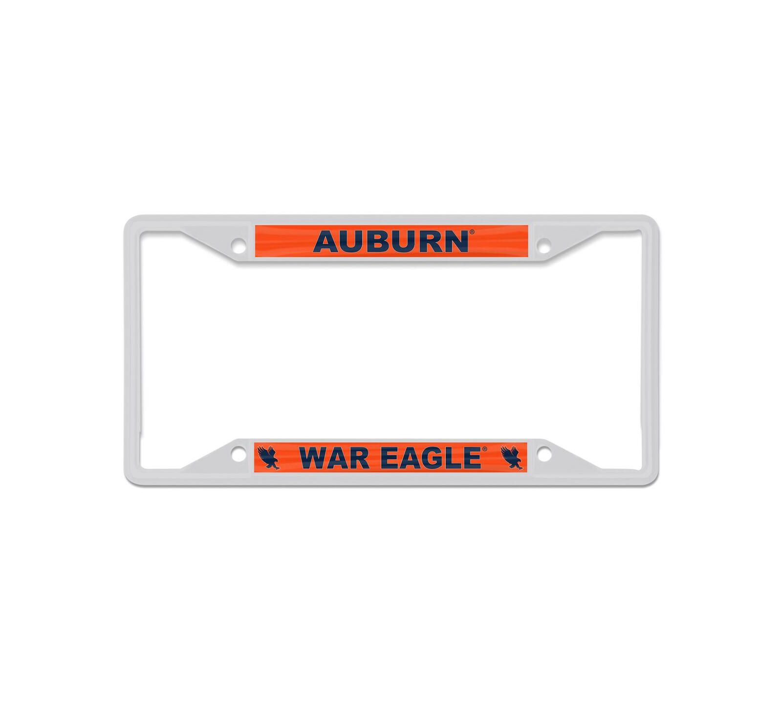 Рамка для номерного знака Wincraft Auburn Tigers Chrome Colored