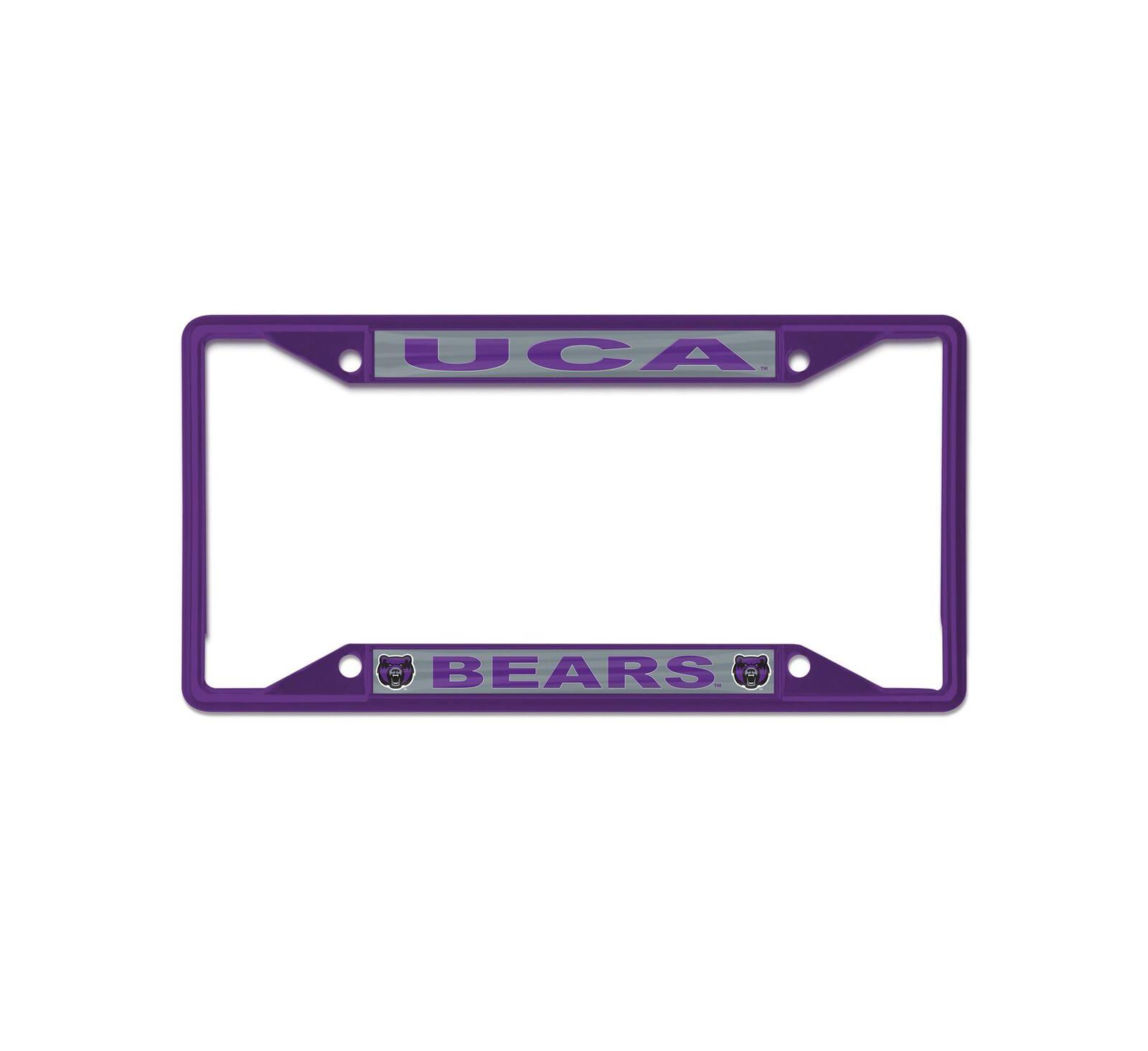 Wincraft Central Arkansas Bears Chrome Color License Plate Frame