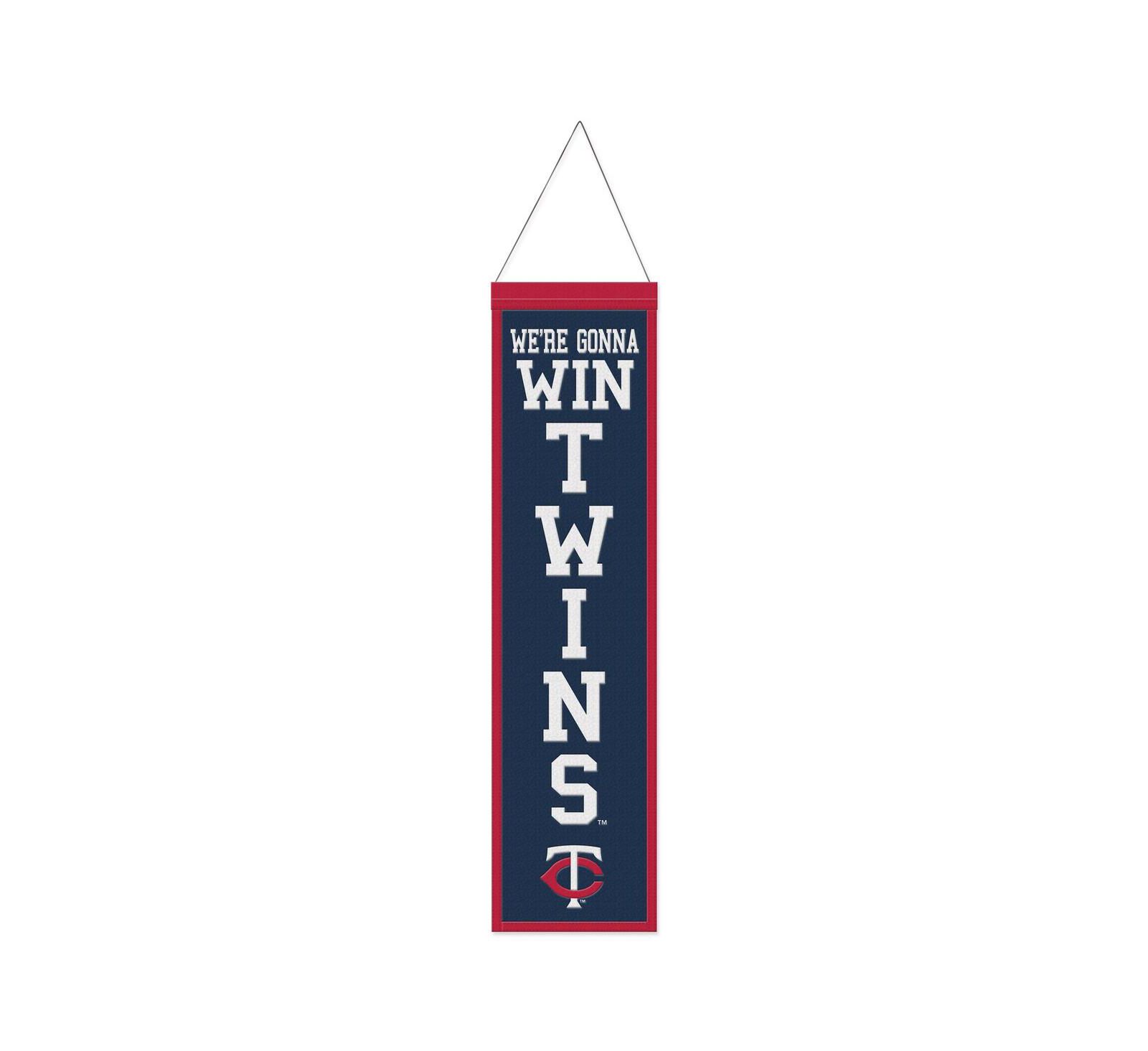 Шерстяной баннер Wincraft Minnesota Twins 8" x 32"