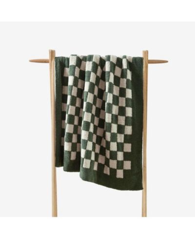 SUNDAY CITIZEN Checkerboard Throw, 52" x 75"
