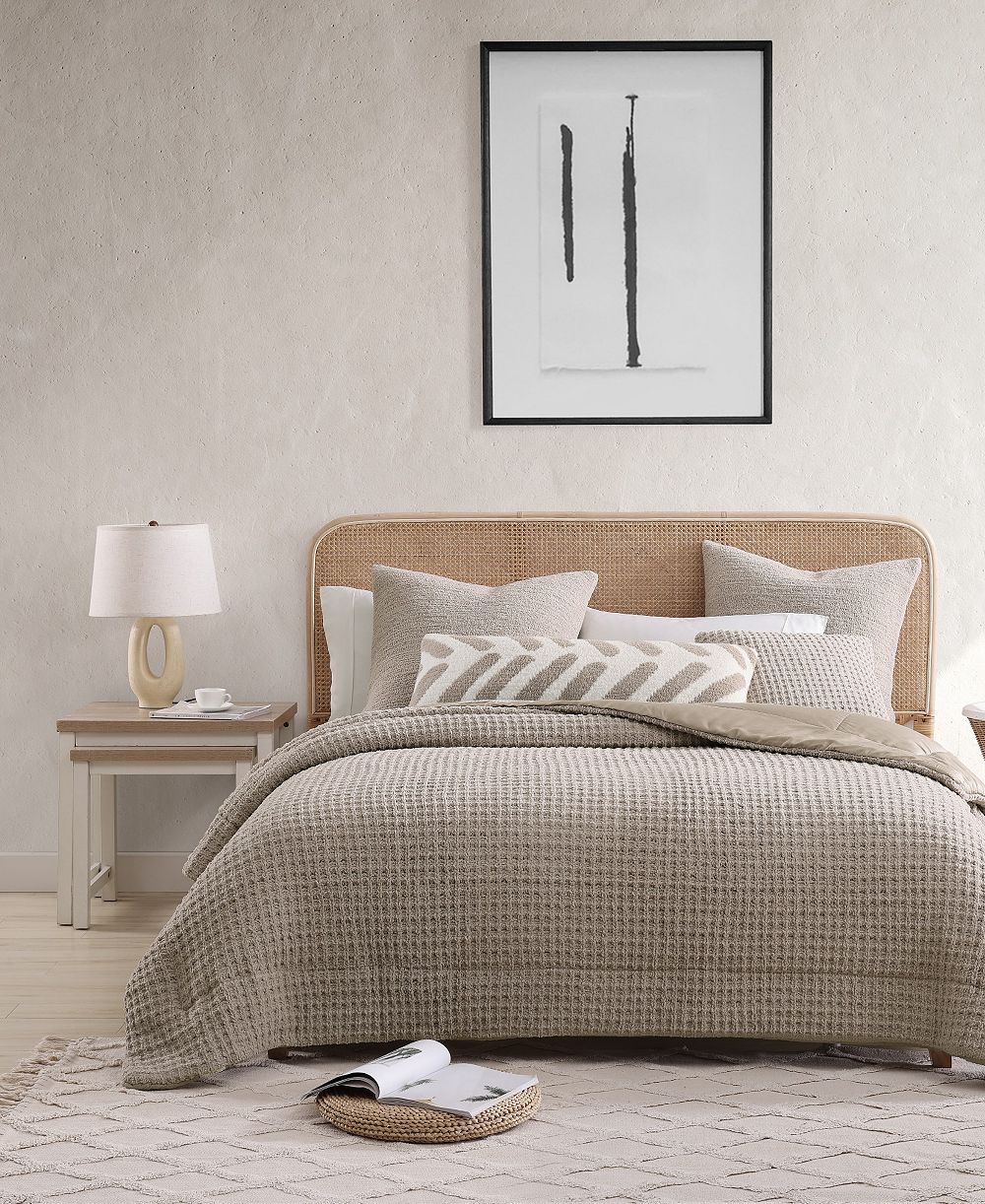 SUNDAY CITIZEN Snug Waffle Comforter, California King