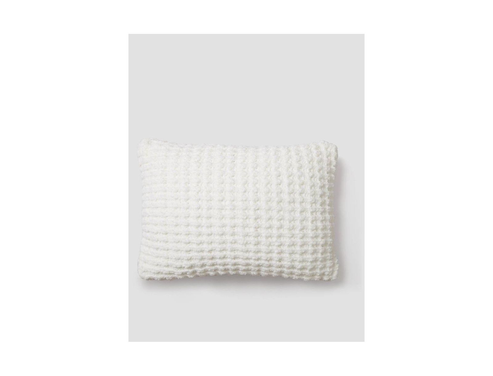 SUNDAY CITIZEN Snug Waffle Decorative Pillow, 12" x 18"