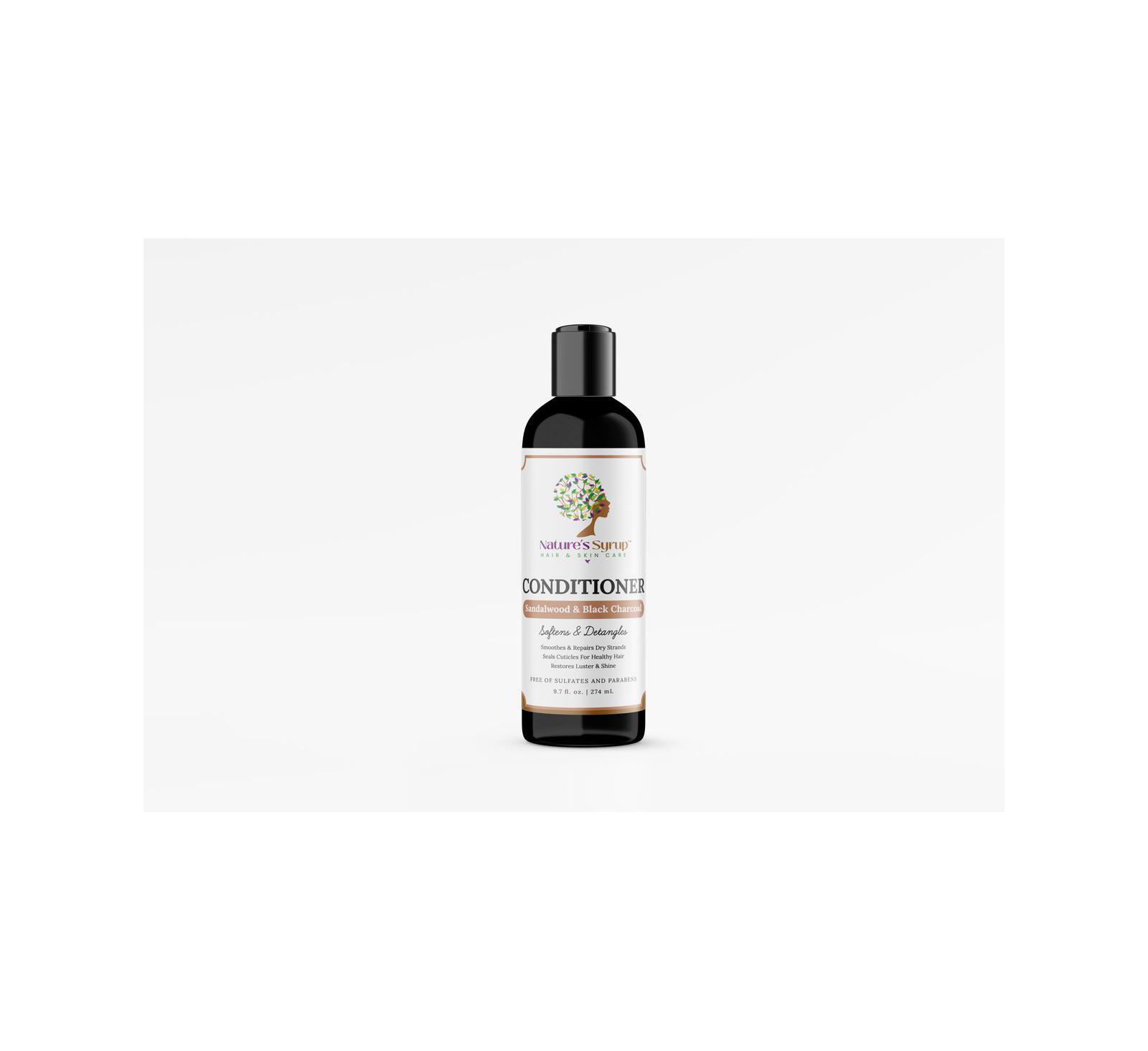 Nature's Syrup Beauty кондиционер Sandalwood & Black Charcoal, 9.7 Fl. Oz.