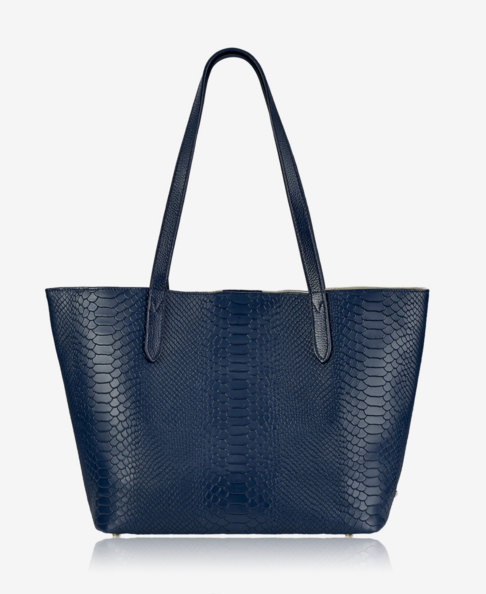 Кожаная сумка тоут GiGi New York Teddie Extra-Large
