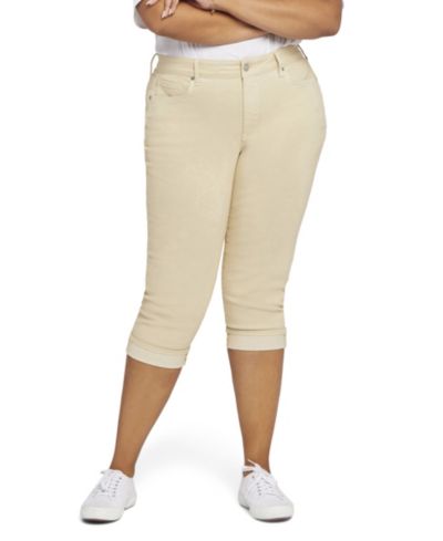 Женские джинсы NYDJ Plus Size Marilyn Straight Crop Cuff