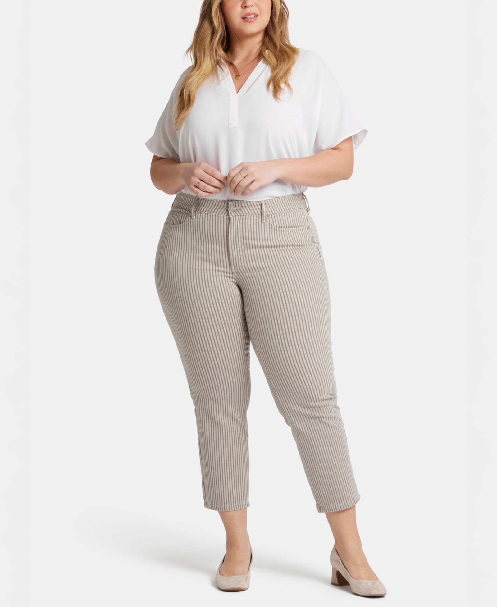 NYDJ Джинсы Marilyn Ankle Plus Size