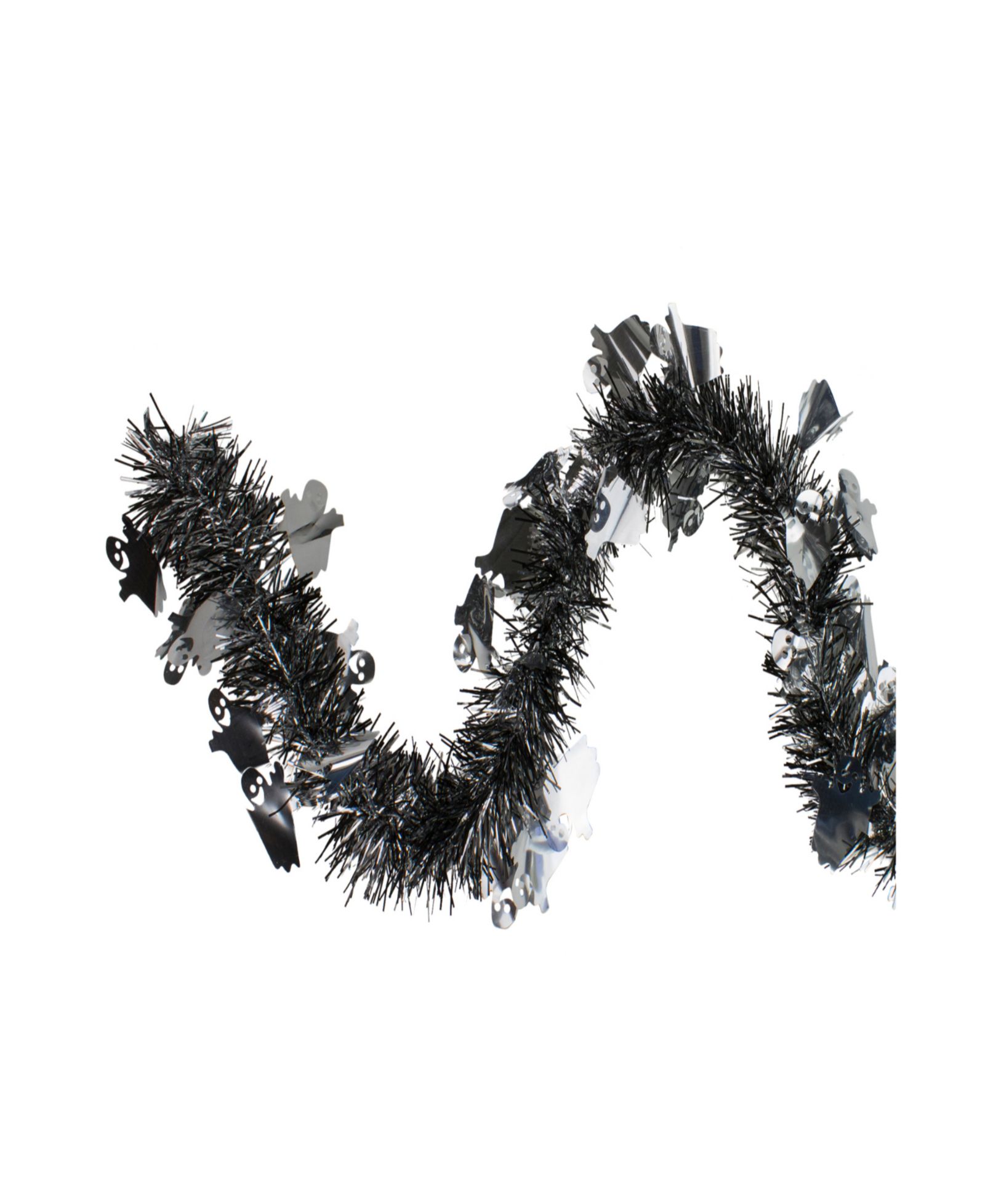 Гирлянда Northlight Ghosts Halloween Tinsel, 50' Unlit