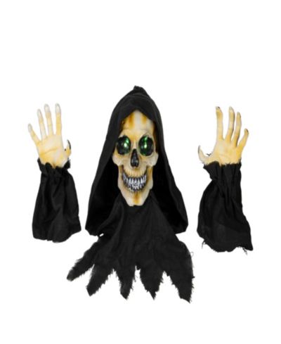 Уличная декорация на Хэллоуин 8" LED Grim Reaper со звуком