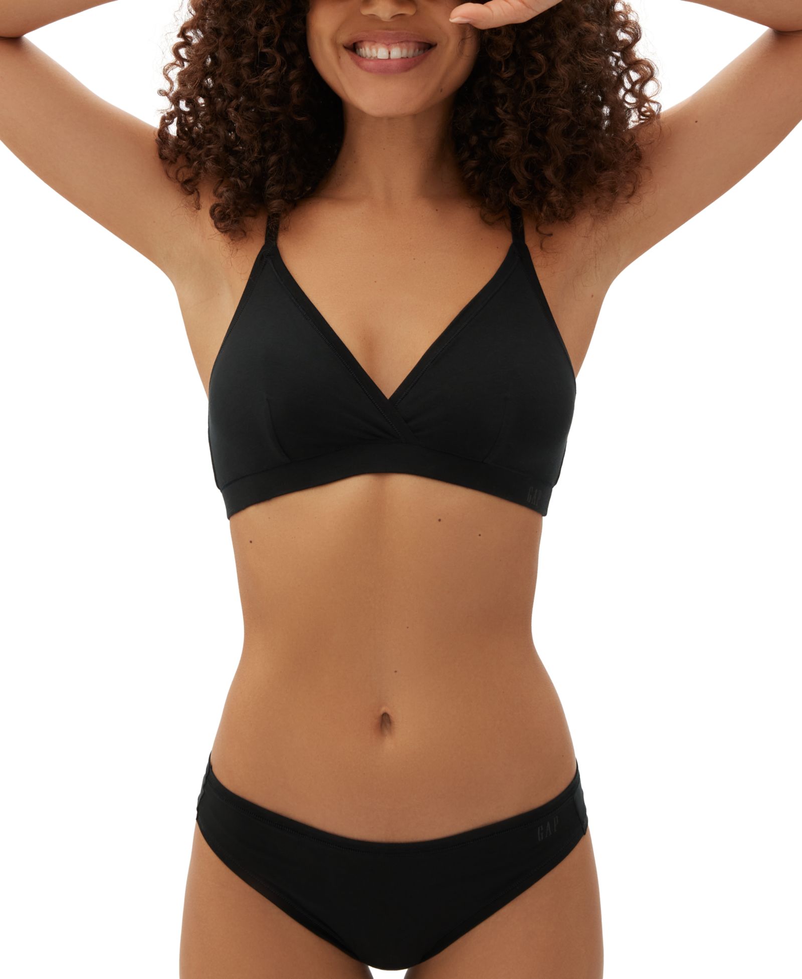 GAP GapBody Women's Everyday Essentials Laser Bonded Thong Underwear GPW00383