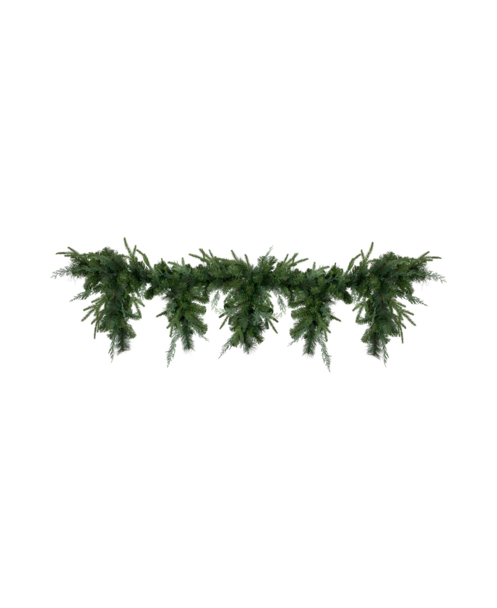 Northlight гирлянда искусственные сосульки сосновые 6' x 18"