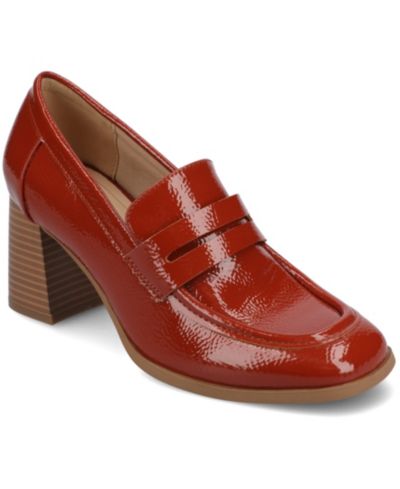 Женские лоферы на каблуке Journee Collection Malleah