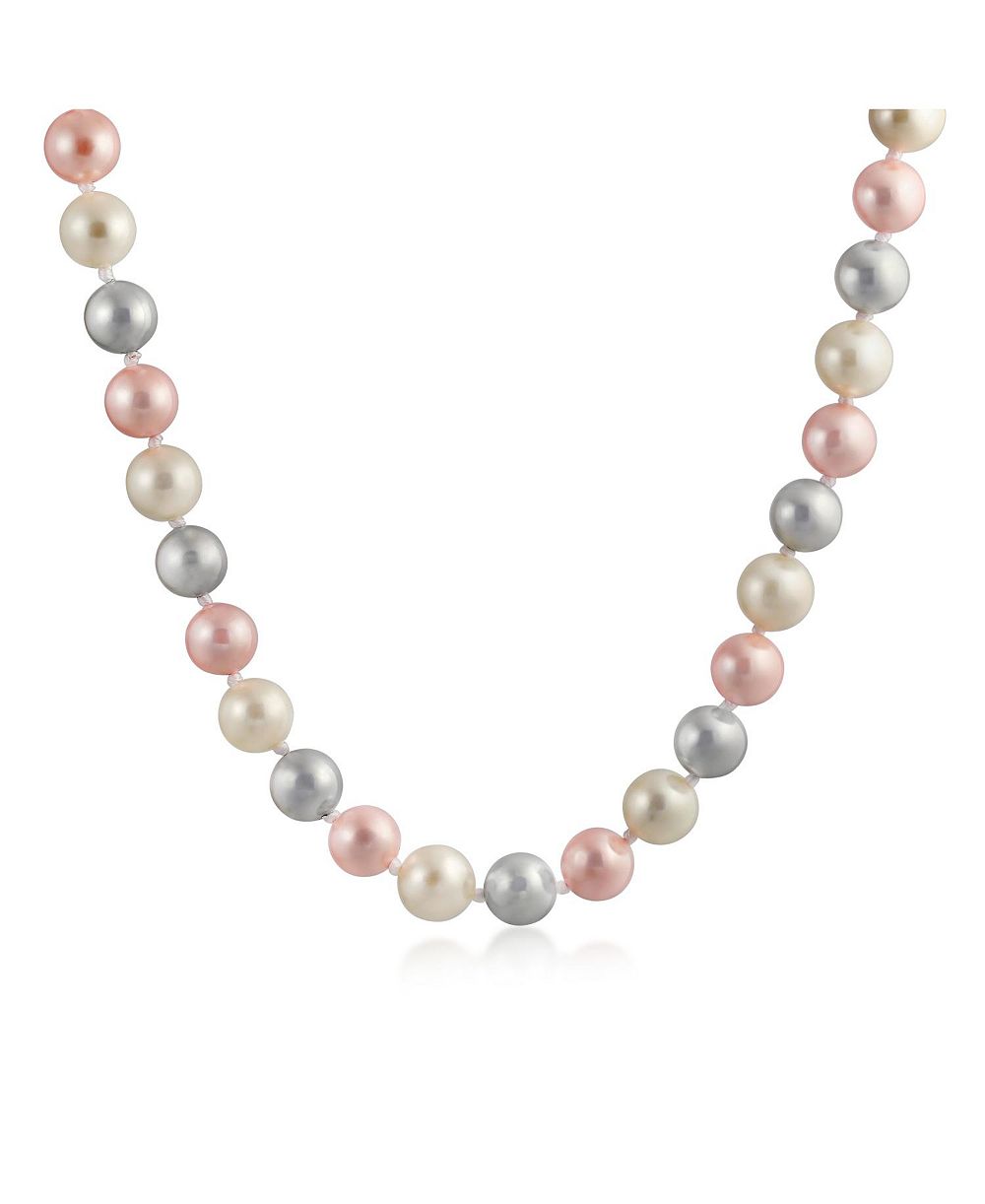 Ожерелье Bling Jewelry Classic Multicolor с имитацией жемчуга 18 Inch