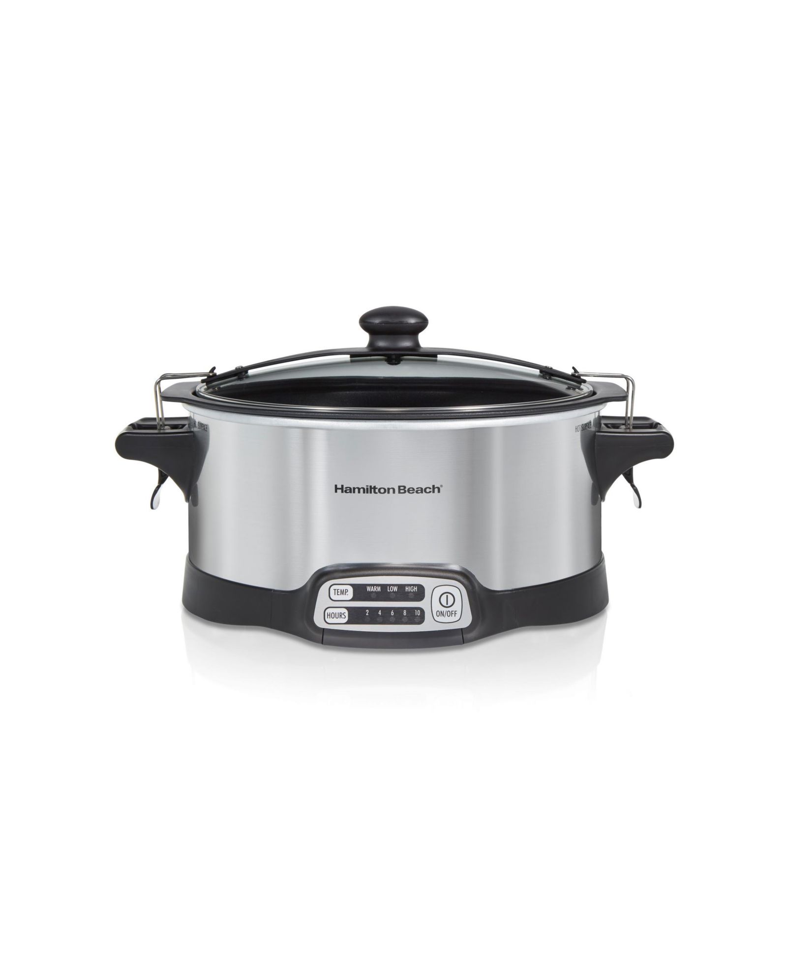 Hamilton Beach Stay or Go Stovetop Sear & Cook 6 Quart Slow Cooker - 33663