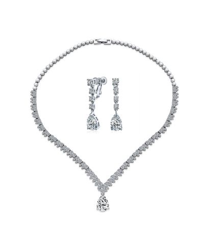 Комплект из чокера и сережек Bling Jewelry Art Deco