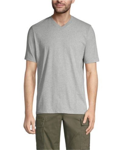 Футболка Lands' End Men's Super-T Short Sleeve V-Neck