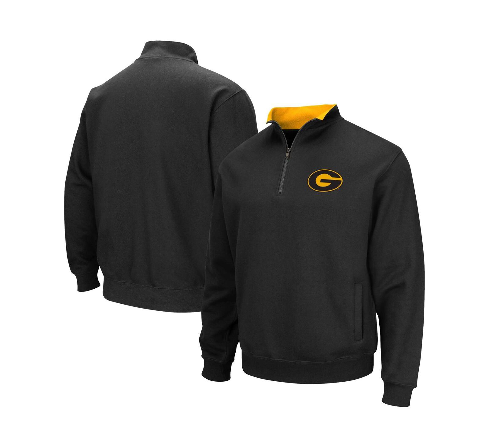Свитшот Colosseum Men's Black Grambling Tigers Tortugas Quarter-Zip
