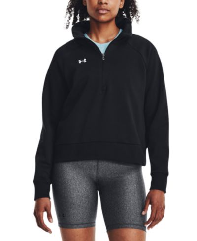 Женский флисовый свитшот Under Armour Rival Fleece Mock-Neck Half-Zip
