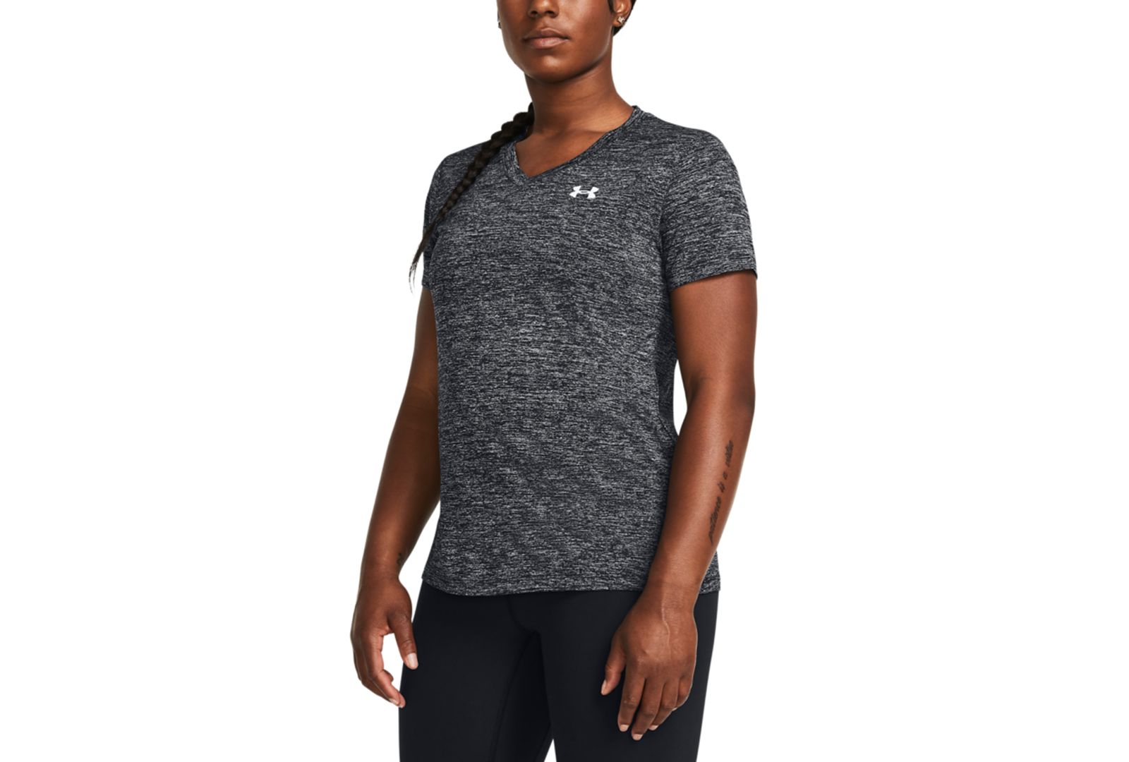 Женский топ Under Armour Women's Twist Tech V-Neck с коротким рукавом